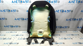 Driver's seat upholstery, upper, Kia EV6 22-24, combined leather, black and gray, GT-Line, torn