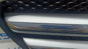 Mercedes W213 E 17-20 radiator grille without a chamber, AMG pack, swollen chrome, bumps