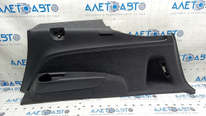 Right arch trim for Audi Q7 16-25, black, scratches