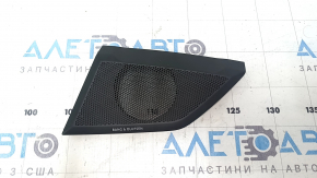 Upper dashboard trim for left speakers, Audi Q3 83A 19-25, black, Bang & Olufsen