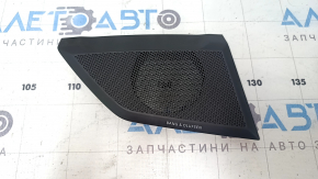Upper dashboard trim for left speakers, Audi Q3 83A 19-25, black, Bang & Olufsen