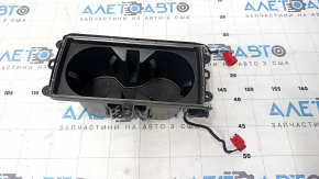 Audi Q3 83A 19-25 center console cup holders, black, with backlight