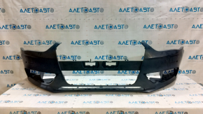 Bare front bumper Audi A4 B8 13-16 rest for headlight washers OEM