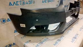 Bare front bumper Audi A4 B8 13-16 rest for headlight washers OEM