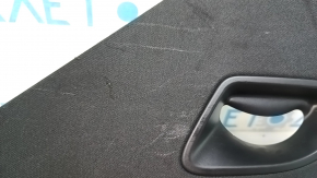 Left rear window trim for Audi Q7 16-23, black, scratched, worn