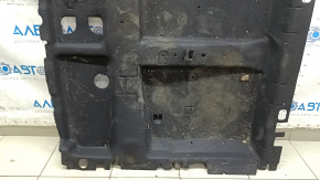 Audi Q7 16-19 trunk floor trim, black, ready to clean