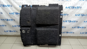 Audi Q7 16-19 trunk floor trim, black, ready to clean