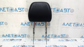 Front left headrest for Audi Q7 16-19 leather, black
