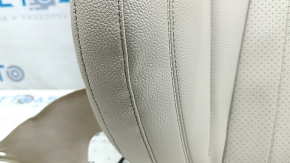 Mercedes W213 E 17-23 passenger seat backrest trim, beige, heated