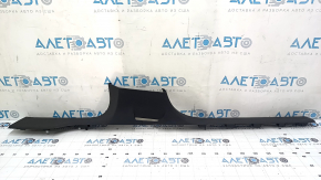 Audi Q7 16-25 black inner left door sill trim, worn