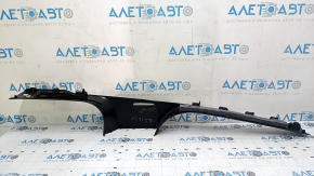 Audi Q7 16-25 black inner left door sill trim, worn