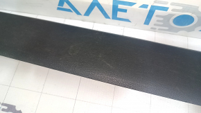 Audi Q7 16-25 black inner right door sill trim, worn