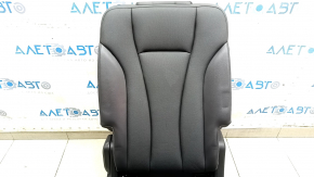 2nd row right seat for Audi Q7 16-19, black leather, heated, perforated, scratches