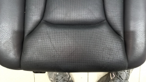 2nd row right seat for Audi Q7 16-19, black leather, heated, perforated, scratches