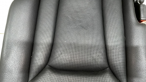 2nd row right seat for Audi Q7 16-19, black leather, heated, perforated, scratches