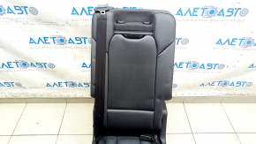 2nd row center seat for Audi Q7 16-19, black leather, with armrest and belt, dents