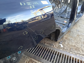 Quarter wing rear right Lexus RX350 RX450h 10-12 on the body, blue