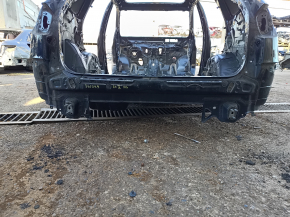 Lexus RX350 RX450h 10-15 rear panel with amplifier fangs, on the body, blue