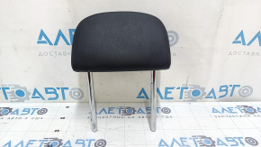 Rear right headrest, 2nd row, Audi Q7 16-19, leather, black, worn