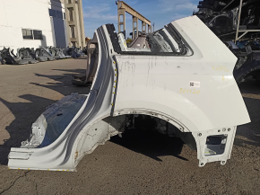 Quarter wing rear left Audi Q7 16-25 on the body, white