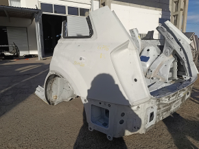 Quarter wing rear left Audi Q7 16-25 on the body, white
