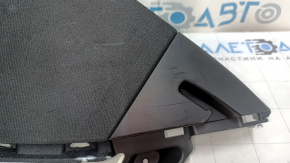Right rear window trim for Audi Q7 16-23, black, scratched, worn