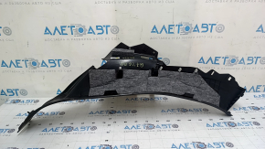 Audi Q7 16-25 black, worn lower right rear pillar trim