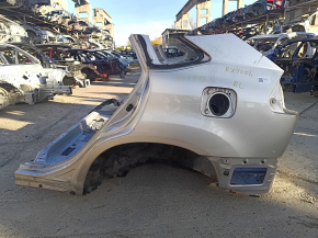 Quarter wing rear left Lexus RX300 RX330 RX350 RX400h 04-09 on the body, gold, corrosion