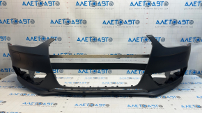Bare front bumper for Audi A4 B8 13-16 with headlight washers