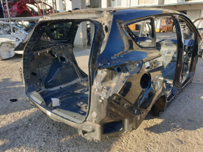 Black quarter wing rear right Ford Escape MK3 13-19 on the body, bumpers