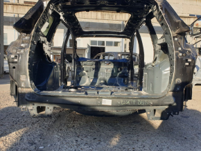 Rear panel for Ford Escape MK3 2013-2019, 2 parts, on the body, white