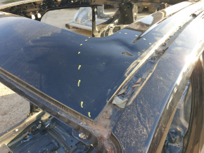 Ford Escape MK3 13-19 metal roof for panoramic windows, black on the body, bumpers