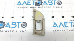 Mercedes W213 E 17-23 rear left window control trim, beige