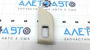 Rear right window lift control trim Mercedes W213 E 17-23 beige