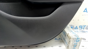 Rear right door panel for Mazda 3 20-22 4D, black leather, Mexico built, needs cleaning, scratches