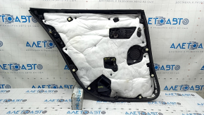 Rear right door panel for Mazda 3 20-22 4D, black leather, Mexico built, needs cleaning, scratches