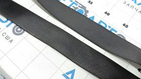 Mercedes W213 E 17-20 black driver's seat belt