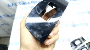 Mazda 3 19-24 4D rear right window control trim, glossy black, scratches