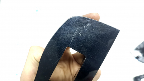 Mazda 3 19-24 4D rear left window control trim, glossy black, scratches