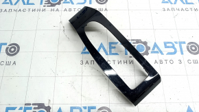 Front left window lift control trim for Mazda 3 19-24 4D, glossy black, scratches