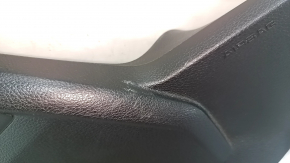 Left side driver's seat trim for Audi Q7 16-19, black, scratches