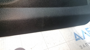 Left side driver's seat trim for Audi Q7 16-19, black, scratches