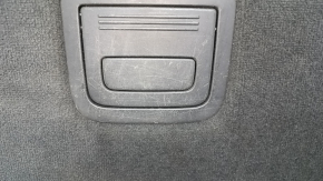 Audi Q7 16-25 trunk floor, black, needs cleaning, scratches on the handle