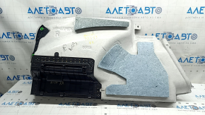 Right arch trim for Mazda 3 19-24 4d, black, Mexico built, scratches on plastic