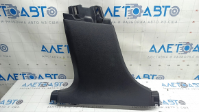 Lower left center pillar trim for Mazda 3 19-24, black, Mexico built, scratches