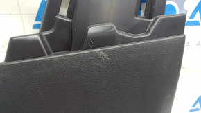 Lower right center pillar trim for Mazda 3 19-24, black, Mexico built, scratches
