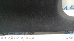 Lower right center pillar trim for Mazda 3 19-24, black, Mexico built, scratches