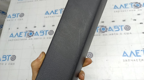 Front right door sill plate for Mazda 3 19-24, black, Mexico built, scratches