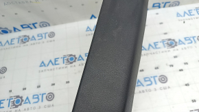 Front right door sill plate for Mazda 3 19-24, black, Mexico built, scratches