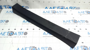 Front left door sill trim for Mazda 3 19-24, black, Mexico built, scratches